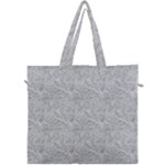 Light Grey Snake Canvas Travel Bag