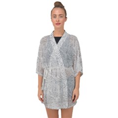 Half Sleeve Chiffon Kimono 