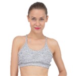 Light Grey Snake Basic Training Sports Bra