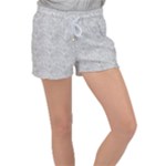 Light Grey Snake Women s Velour Lounge Shorts