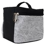 Light Grey Snake Make Up Travel Bag (Small)