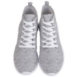 Light Grey Snake Men s Lightweight High Top Sneakers
