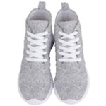 Light Grey Snake Women s Lightweight High Top Sneakers