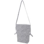 Light Grey Snake Folding Shoulder Bag
