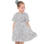 Light Grey Snake Kids  Sailor Dress