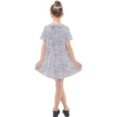 Kids  Short Sleeve Shirt Dress 