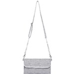 Light Grey Snake Mini Crossbody Handbag