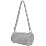 Light Grey Snake Mini Cylinder Bag