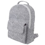 Light Grey Snake Flap Pocket Backpack (Small)