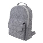Light Grey Snake Flap Pocket Backpack (Large)