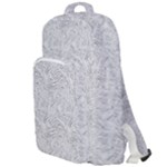 Light Grey Snake Double Compartment Backpack