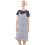 Light Grey Snake Camis Fishtail Dress