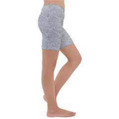 Kids  Lightweight Velour Capri Yoga Leggings 