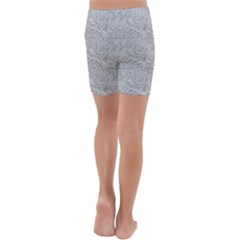 Kids  Lightweight Velour Capri Yoga Leggings 