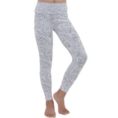 Kids  Lightweight Velour Classic Yoga Leggings 