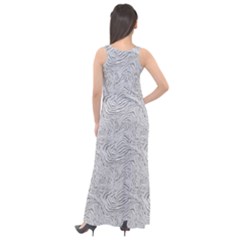 Sleeveless Velour Maxi Dress 