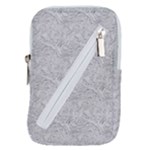 Light Grey Snake Belt Pouch Bag (Small)