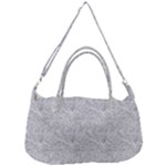 Light Grey Snake Removable Strap Handbag