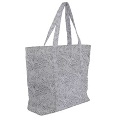 Zip Up Canvas Bag 