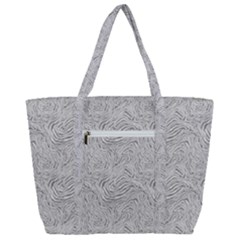 Zip Up Canvas Bag 