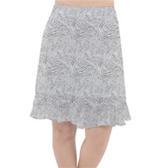 Fishtail Chiffon Skirt 
