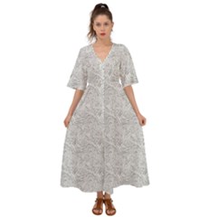 Kimono Sleeve Boho Dress 