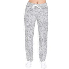 Women Velvet Drawstring Pants 