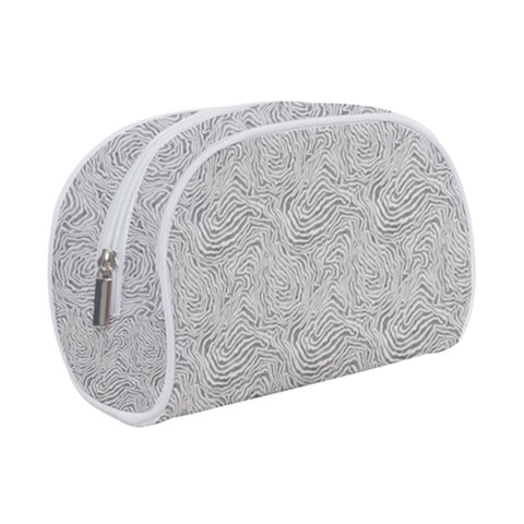 Light Grey Snake Make Up Case (Small) from ArtsNow.com