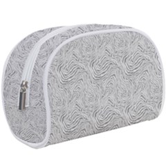 Light Grey Snake Make Up Case (Large) from ArtsNow.com