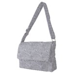 Light Grey Snake Full Print Messenger Bag (M)