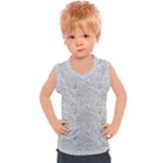 Light Grey Snake Kids  Sport Tank Top