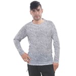 Light Grey Snake Men s Pique Long Sleeve T-Shirt