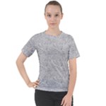 Light Grey Snake Women s Sport Raglan T-Shirt