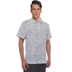 Light Grey Snake Men s Polo T-Shirt