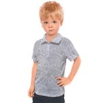 Light Grey Snake Kids  Polo T-Shirt