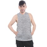 Light Grey Snake Men s Sleeveless Hoodie