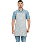 Light Grey Snake Kitchen Apron
