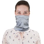 Light Grey Snake Face Covering Bandana (Adult)