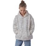 Light Grey Snake Kids  Oversized Hoodie