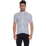 Light Grey Snake Men s Short Sleeve Cycling Jersey