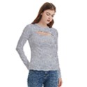 Women s Cut Out Long Sleeve T-Shirt 