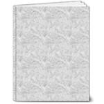 Light Grey Snake 7  x 9  Softcover Notebook