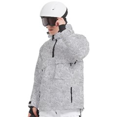 Men s Pullover Zip Ski and Snowboard Waterproof Breathable Jacket 