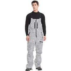 Men s Front Zip Ski And Snowboard Bib Pants 