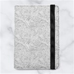 Light Grey Snake Microfiber PU Leather Passport Holder
