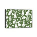 Easter bunny pattern Mini Canvas 6  x 4  (Stretched)