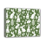 Easter bunny pattern Deluxe Canvas 14  x 11  (Stretched)