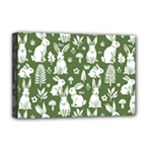 Easter bunny pattern Deluxe Canvas 18  x 12  (Stretched)