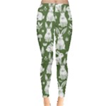 Easter bunny pattern Everyday Leggings 