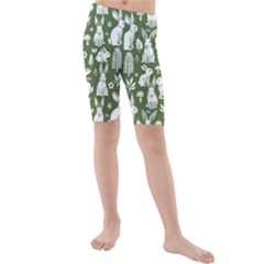 Kids  Mid Length Swim Shorts 